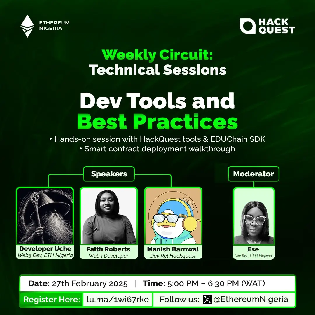 ETHNigeria x HackQuest Weekly Circuit